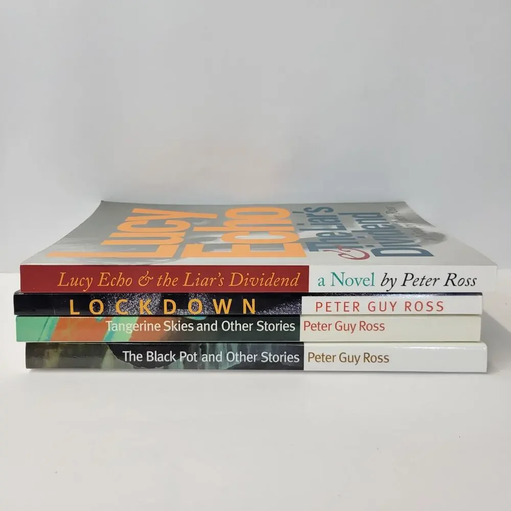 Peter Guy Ross 4 PB Lot Tangerine Skies‎ Black Pot Lockdown Lucy Echo Books